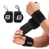 ROCKBROS sport-zweetband 0431001 zwart (2-pack)