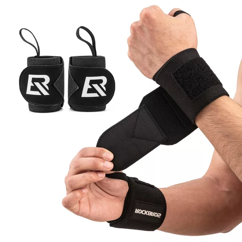 ROCKBROS sport-zweetband 0431001 zwart (2-pack)