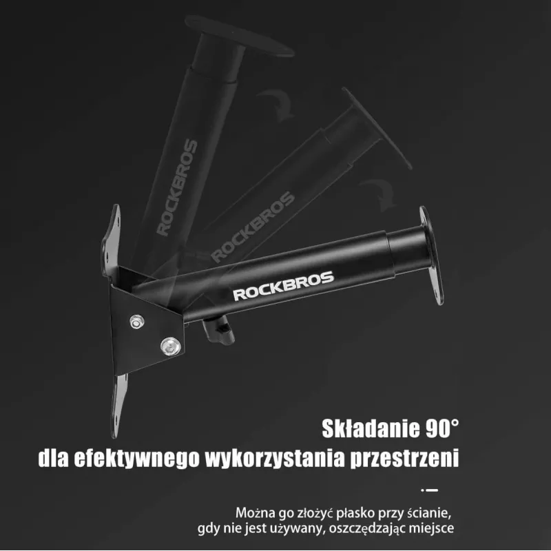 ROCKBROS wandhaak voor fiets 27210016001 - zwart