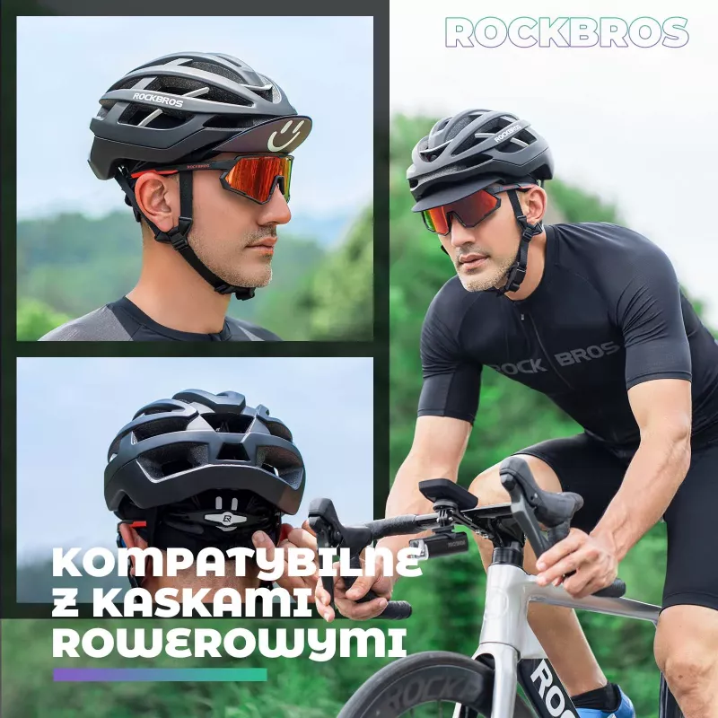 ROCKBROS fietskap met klep 18230005001 - zwart