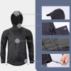 ROCKBROS YPY013BK3XL regenjack 3XL zwart ademend winddicht