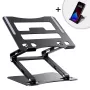 Wozinsky laptopstandaard zwart + telefoonstandaard