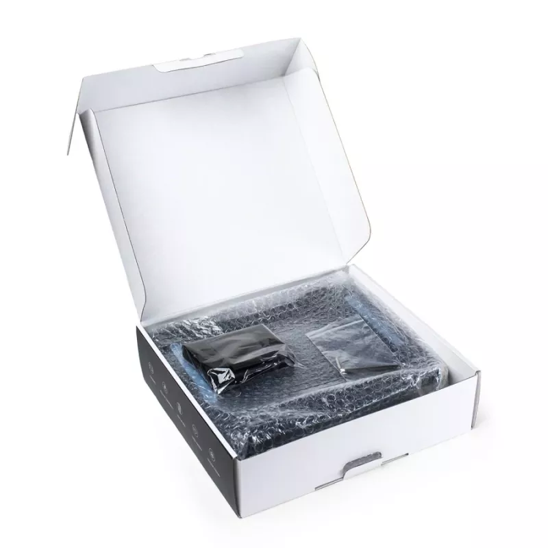 Wozinsky laptopstandaard zwart + telefoonstandaard