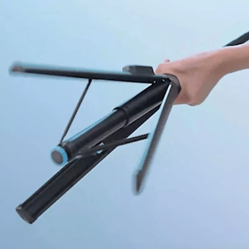 Premium selfiestick Wozinsky WRZP1 met automatisch uitklapbare poten, statieffunctie, 1,7 m - zwart