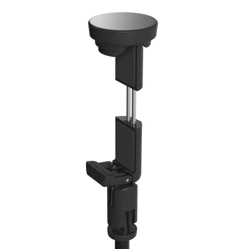 Premium selfiestick Wozinsky WRZP1 met automatisch uitklapbare poten, statieffunctie, 1,7 m - zwart