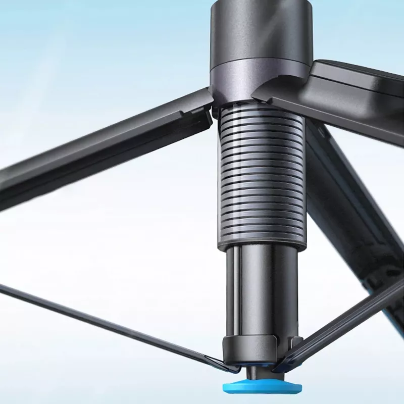 Premium selfiestick Wozinsky WRZP1 met automatisch uitklapbare poten, statieffunctie, 1,7 m - zwart
