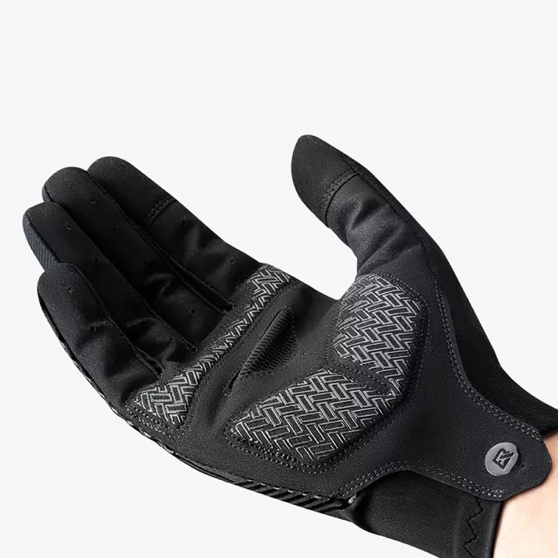 ROCKBROS Full Finger Cycling Gloves Spring/Summer/Autumn, maat XL, zwart