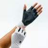 ROCKBROS Road Cycling Gloves korte vinger maat S wit/zwart