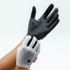ROCKBROS Full Finger fietshandschoenen lente/zomer maat M wit-zwart