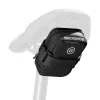 ROCKBROS mini zadelpenzak met CO2-patroonhouder - zwart/groen