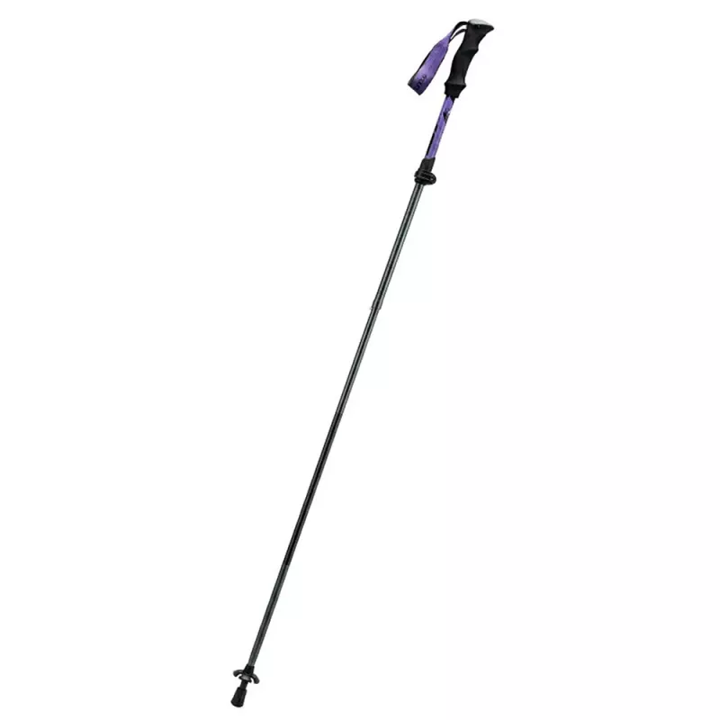 Qunature nordic walking-stok aluminium 110-130 cm 1 stuk - paars