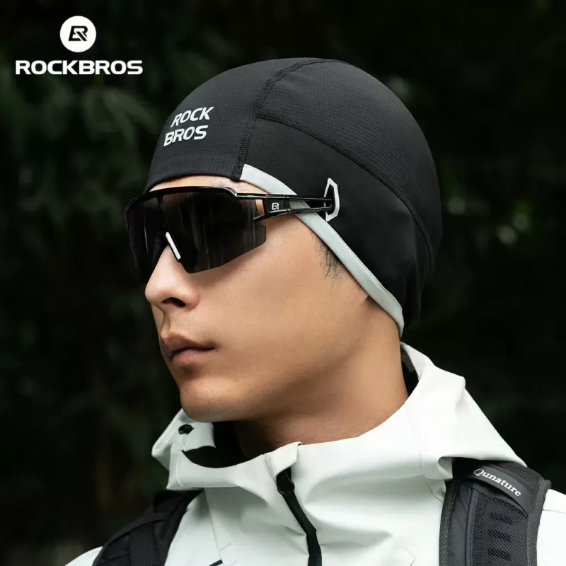 ROCKBROS M016 winter winddichte fietsmuts zwart 54-61 cm