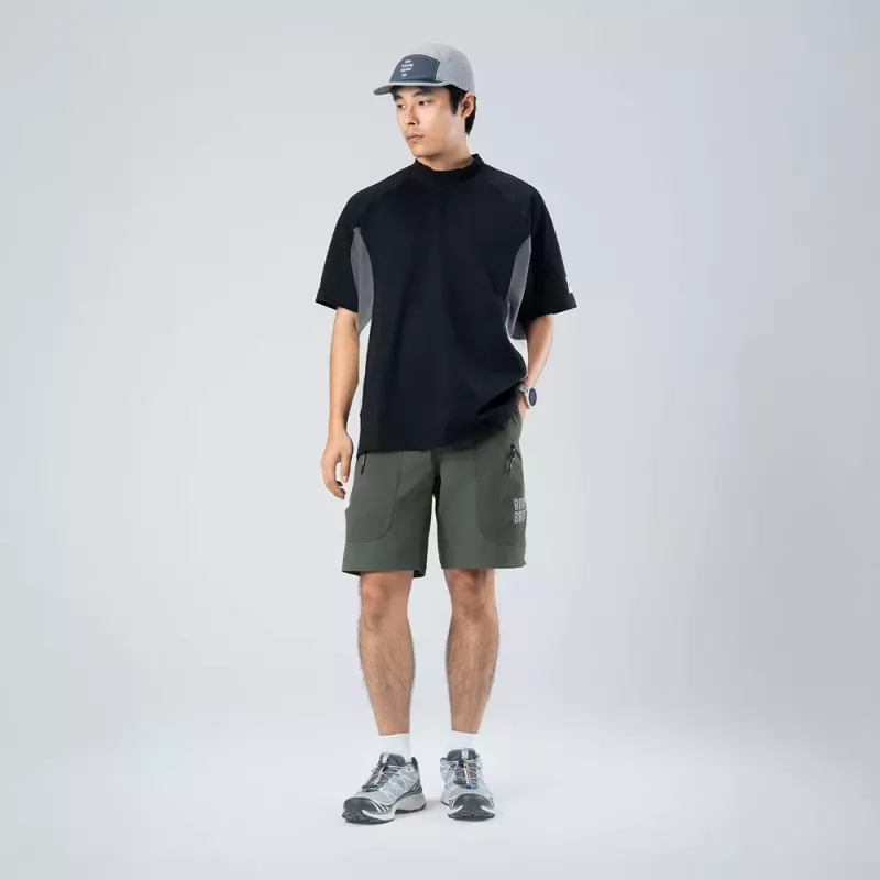 ROCKBROS fietsbroek YDDK015 met riem maat XXL - groen