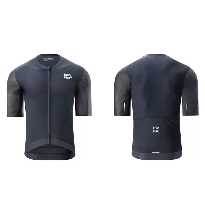 ROCKBROS Cycling Jersey 15200025 korte mouw maat S - zwart