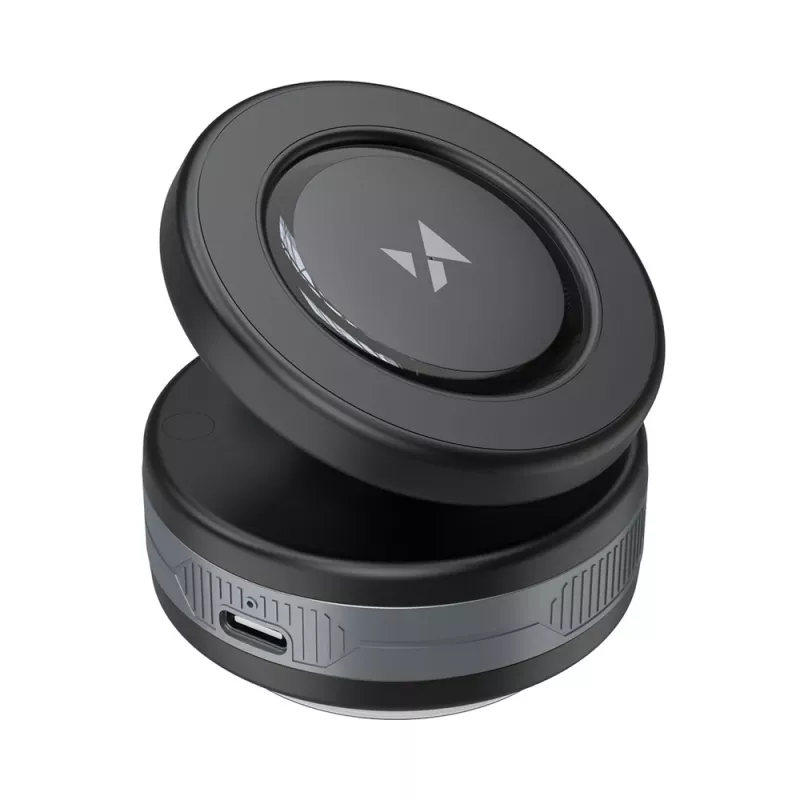 Wozinsky WUSQ-01 telefoonhouder met Qi-laadstation, MagSafe-compatibel - zwart