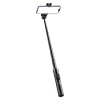 Wozinsky selfiestick WC1Y30S telescoopstatief 1,3m met telefoonhouder - zwart