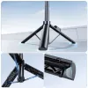 Wozinsky selfiestick WC1Y30S telescoopstatief 1,3m met telefoonhouder - zwart