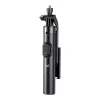 Wozinsky selfiestick WC1Y30S telescoopstatief 1,3m met telefoonhouder - zwart