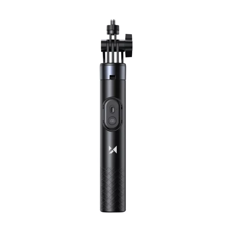 Wozinsky selfiestick WC1Y30S telescoopstatief 1,3m met telefoonhouder - zwart