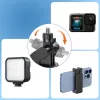 Wozinsky selfiestick WC1Y30S telescoopstatief 1,3m met telefoonhouder - zwart