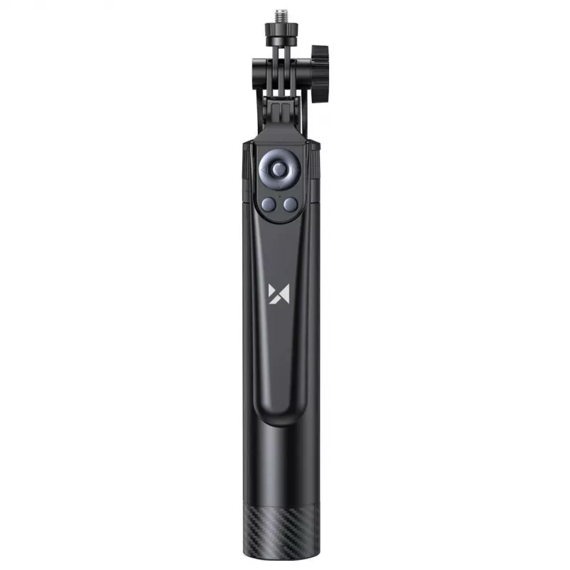 Selfiestick Wozinsky WC1Y70S telescoopstatief 1,7 m met telefoonhouder - zwart