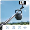 Selfiestick Wozinsky WC1Y70S telescoopstatief 1,7 m met telefoonhouder - zwart