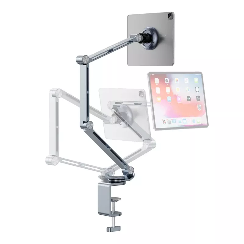 Wozinsky WTY0YS1 360° draaibare magneethouder voor smartphone & tablet - grijs