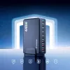 Wozinsky 240W GaN QC3 laadstation - zwart