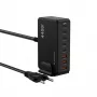 Wozinsky 240W GaN QC3 laadstation - zwart