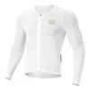 ROCKBROS YDCX008 Diamond lange mouwen fietsshirt XXXL wit