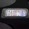ROCKBROS D78 fiets zweetbeschermer met telefoonvak en touchscreen-venster - zwart