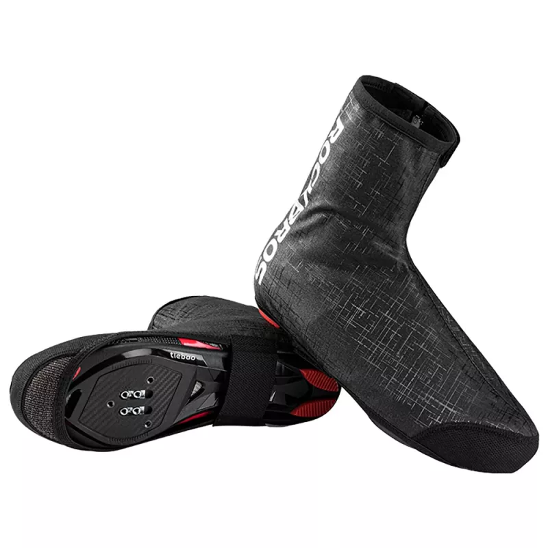 Rockbros LF1081 winddichte waterdichte fietsoverschoenen 42-46 EU - zwart