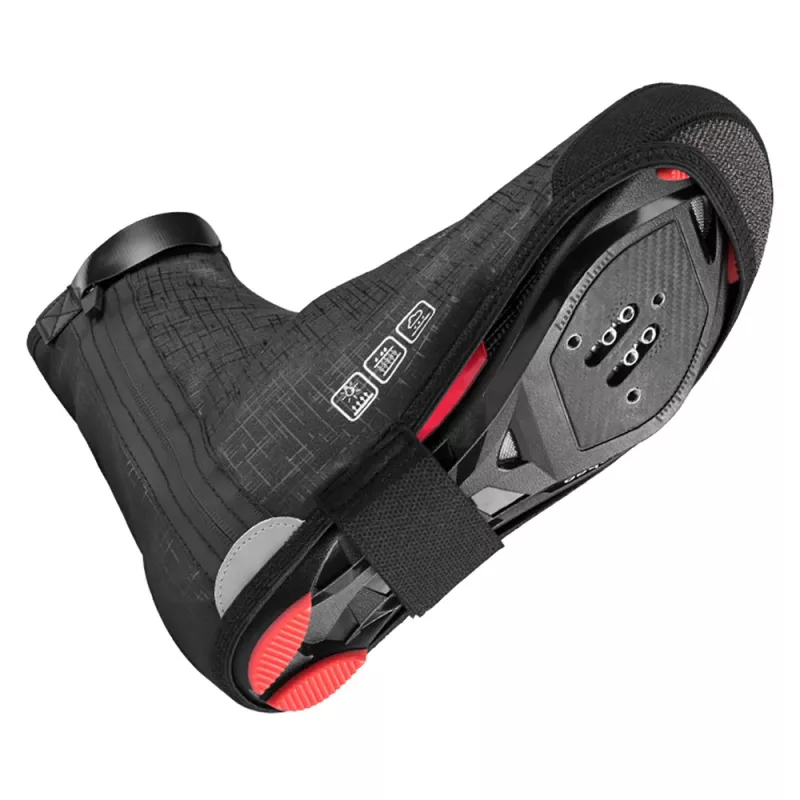 Rockbros LF1081 winddichte waterdichte fietsoverschoenen 42-46 EU - zwart