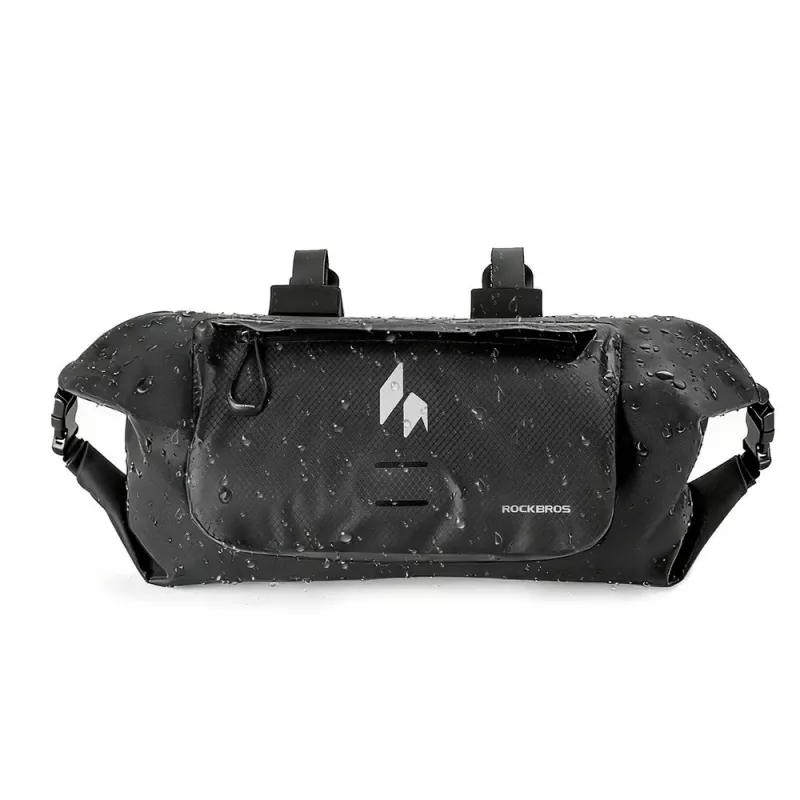 Rockbros AS-154 voorste stuurtas, waterdicht, 8 L, zwart