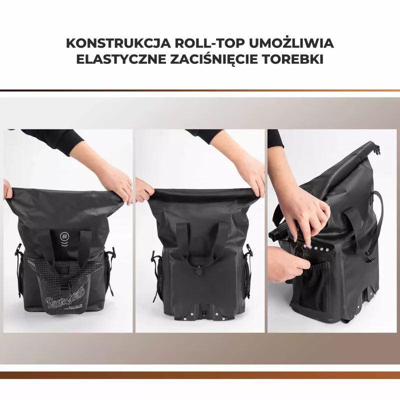 Rockbros AS-158 voordrager voor Brompton vouwfiets - zwart