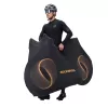 Rockbros D97 elastische fietshoes voor 24-29 inch en 700C fietsen, zwart
