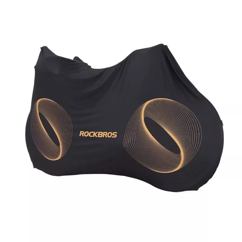 Rockbros D97 elastische fietshoes voor 24-29 inch en 700C fietsen, zwart