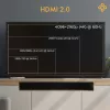 Claroc HDMI 2.0 AOC 4K@60Hz 50 m actieve optische kabel