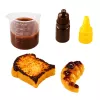 LEAN TOYS Creatieve kunststof set om squishy decoratieve bakkoekjes te maken DIY