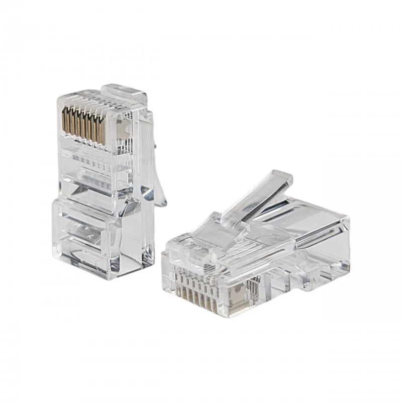 NETRACK RJ45 8P8C UTP Cat5e stekker 100-pack