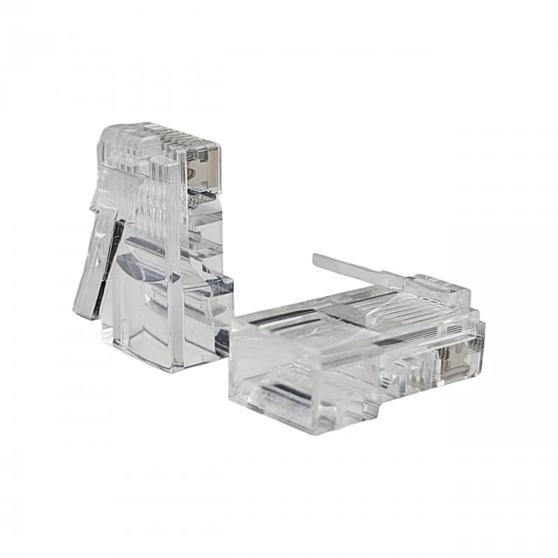 NETRACK RJ45 8P8C UTP Cat5e stekker 100-pack