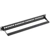 NETRACK 104-20 24-poorts Keystone patchpaneel 1U 19-inch zwart