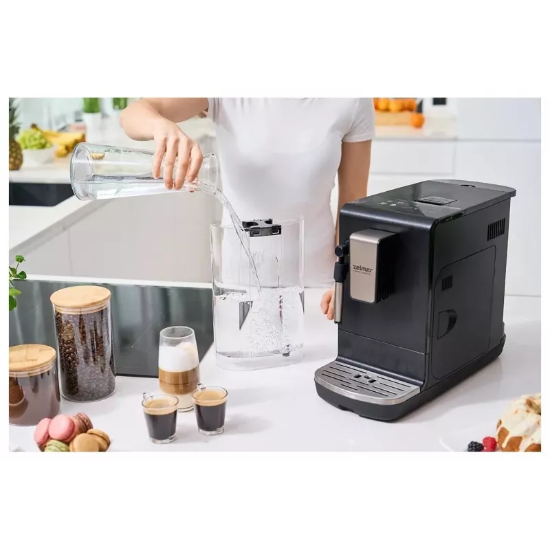 Zelmer Compact Maestro ZCM8110 espressomachine, zwart, 1050 W, 15 bar