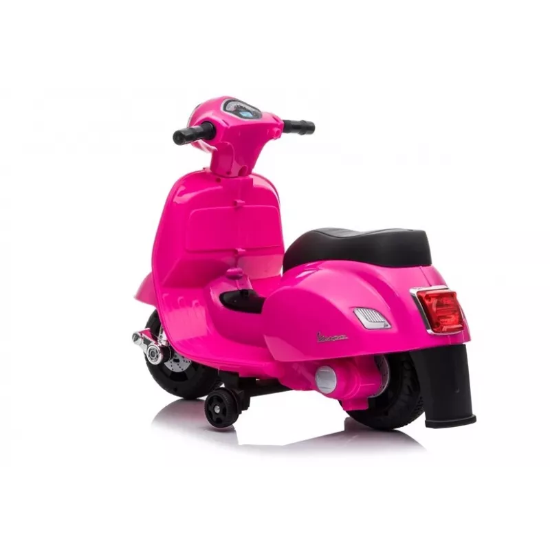 LEAN CARS roze elektrische scooter Vespa GTS 300 Mini