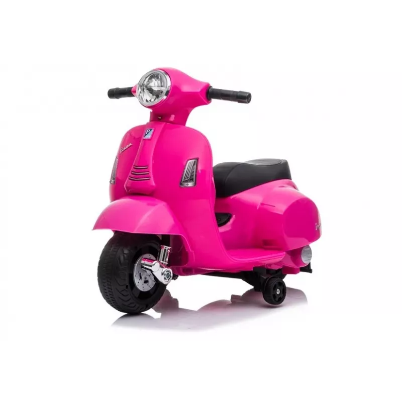 LEAN CARS roze elektrische scooter Vespa GTS 300 Mini