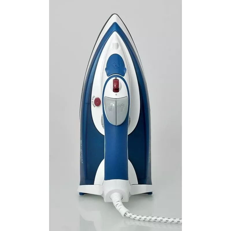 Eldom DA36 Stoomstrijkijzer met persfunctie - Blauw, 2200W, keramische zool