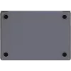 Next One SafeGuard MacBook Air 13 M2 / M3 transparante harde schaal in mistkleur