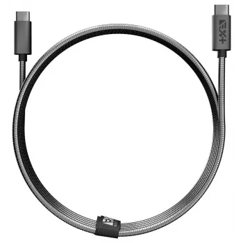 NEXT ONE USB-C naar USB-C kabel 1,2 m Space Gray