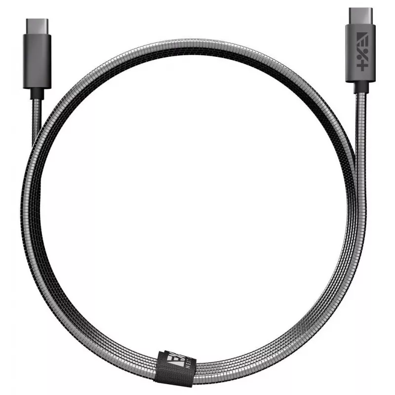 NEXT ONE USB-C naar USB-C kabel 1,2 m Space Gray