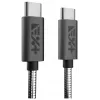 NEXT ONE USB-C naar USB-C kabel 1,2 m Space Gray